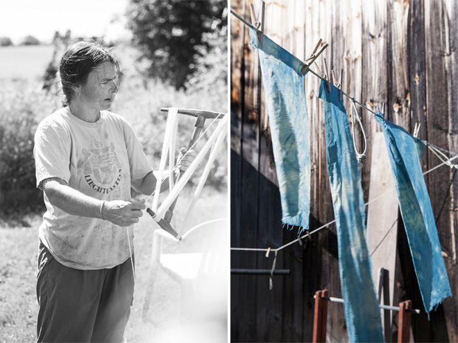 The Colors We Forgot We Had | Natural Wool Dyes from Vermont Gardens, Meadows, &amp; Hedgerows - A Workshop at the Marshfield School of Weaving | Caroline Goddard Photography | Hope State Style